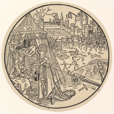 Giuditta con la Testa di Oloferne da Israhel van Meckenem