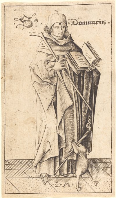 San Domenico da Israhel van Meckenem