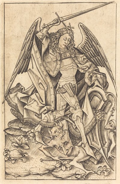 San Michele da Israhel van Meckenem