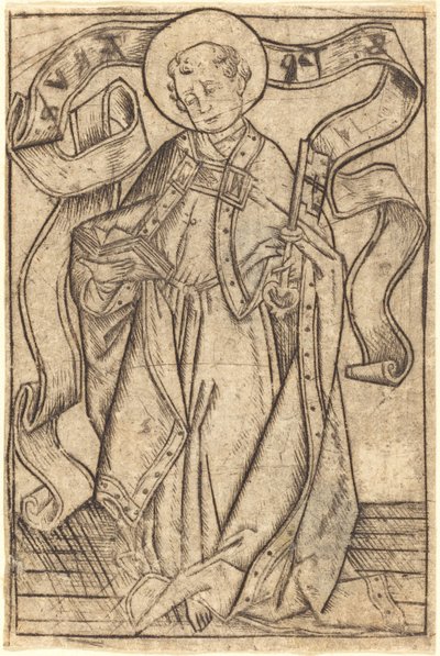 San Pietro, c. 1465 da Israhel van Meckenem