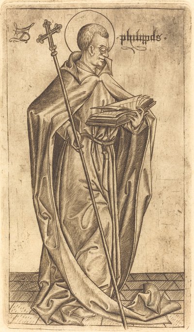 San Filippo, c. 1470-1480 da Israhel van Meckenem
