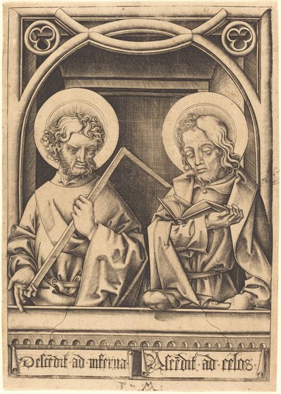 Santi Tommaso e Giacomo il Minore da Israhel van Meckenem