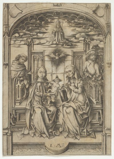 La Sacra Famiglia con Sant