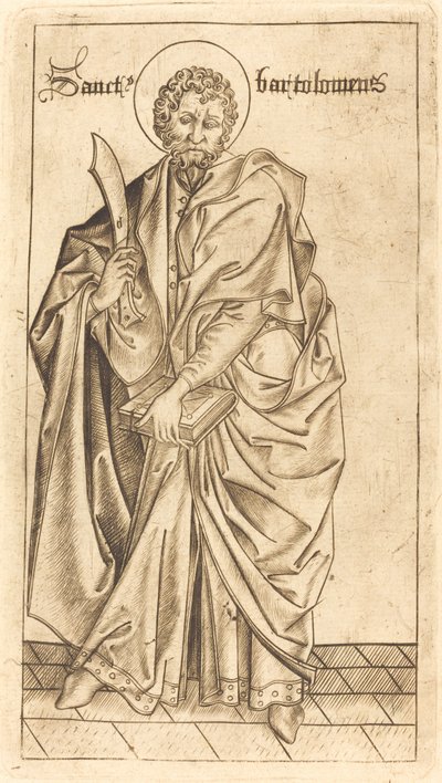 San Bartolomeo da Israhel van Meckenem after Master E.S.