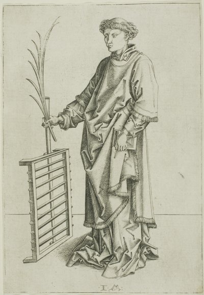 San Lorenzo da Israhel van Meckenem the younger