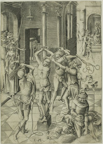 La Flagellazione da Israhel van Meckenem the younger