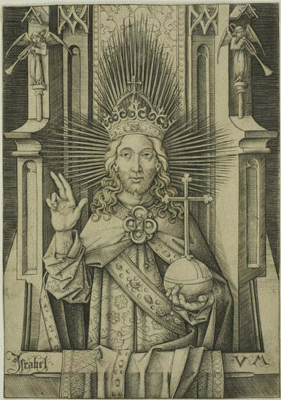 Il Salvatore da Israhel van Meckenem the younger