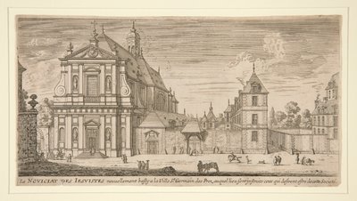 Noviziato dei Gesuiti a St. Germain des Pres da Israël Silvestre
