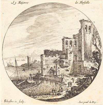 La Maijorre di Marsiglia da Israël Silvestre