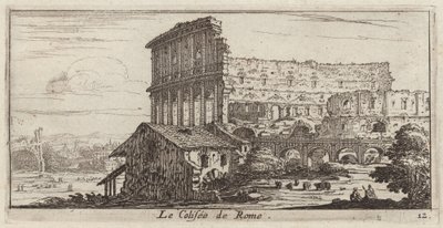 Il Colosseo di Roma da Israël Silvestre