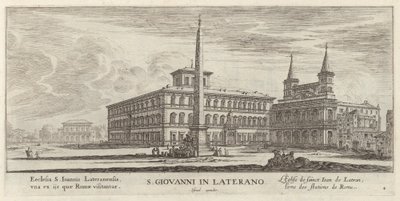 San Giovanni in Laterano da Israël Silvestre