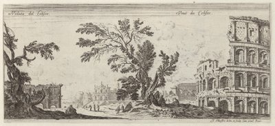 Veduta del Colosseo da Israël Silvestre