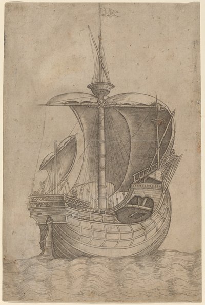 Caracca, diretta a destra da Italian 15th Century