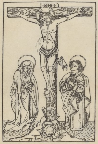 Cristo sulla croce da Italian 15th Century or Master I.D.