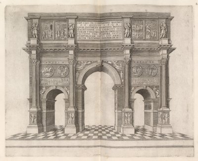 Arco di Costantino da Italian 16th Century