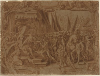 Scena storica da Italian 16th Century