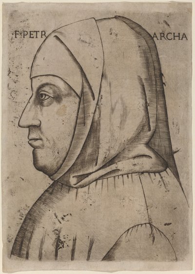 Ritratto di Petrarca da Italian 16th Century