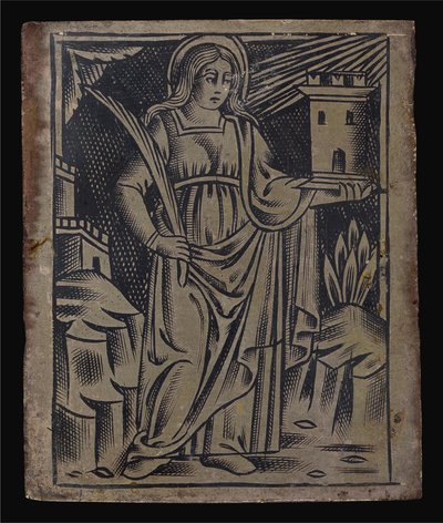 Santa Barbara da Italian 16th Century