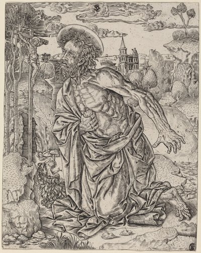 San Girolamo in penitenza da Italian 16th Century