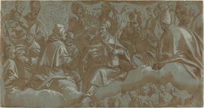 Santi sulle Nuvole da Italian 16th Century