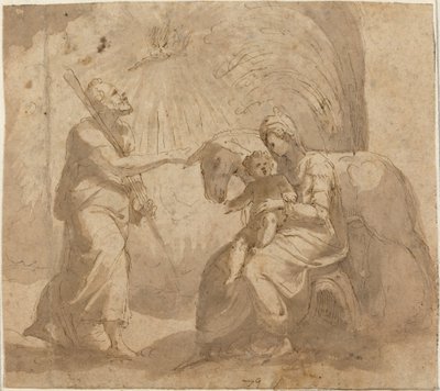 Il Riposo durante la Fuga in Egitto da Italian 16th Century
