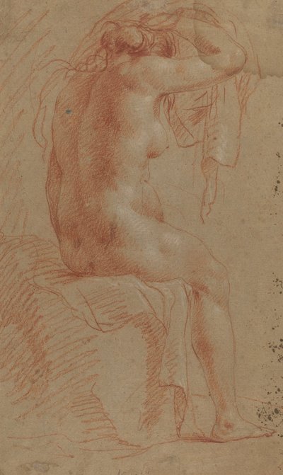 Figura Femminile Nuda [verso] da Italian 17th Century