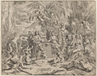 Allegoria della pittura da Italian 17th Century, after Pietro Testa