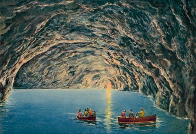 Capri: Grotta Azzurra (coloured photo) da Italian Photographer