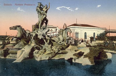 Catania, Italia, Fontana Proserpina da Italian Photographer