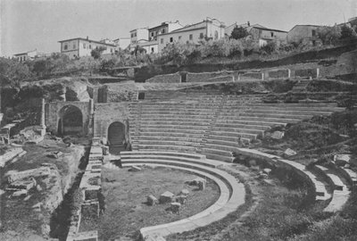 Firenze, Fiesole, Avanzi del Teatro Romano da Italian Photographer