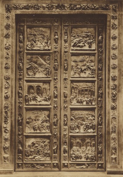 Firenze: Battistero, La Porta Principale, Lorenzo Ghiberti da Italian Photographer
