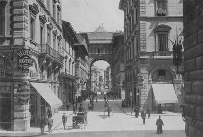 Firenze, Via Strozzi da Italian Photographer