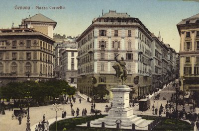 Genova, Piazza Corvetto da Italian Photographer