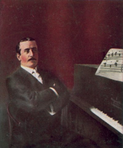 Giacomo Puccini, compositore italiano (foto a colori) da Italian Photographer