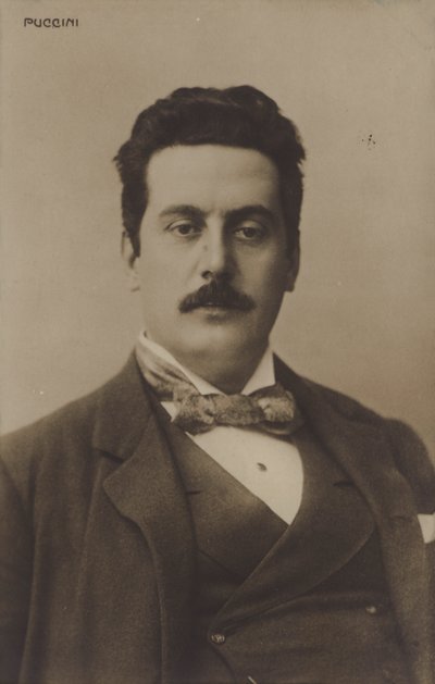 Giacomo Puccini, compositore italiano da Italian Photographer