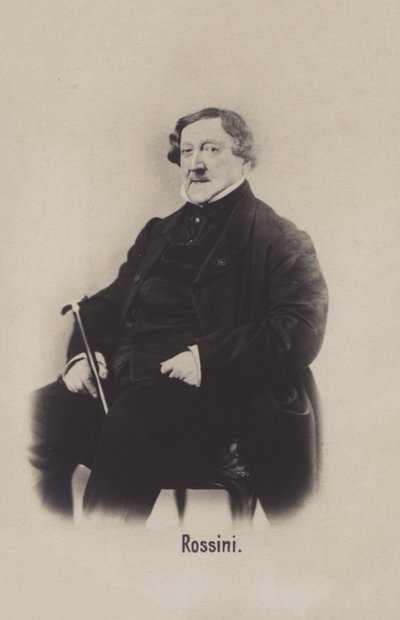 Gioachino Rossini, compositore italiano da Italian Photographer