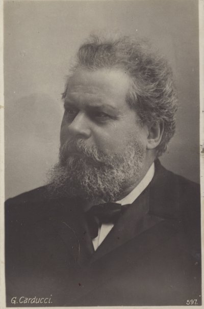 Giosue Carducci (1835-1907), poeta italiano vincitore del Premio Nobel da Italian Photographer