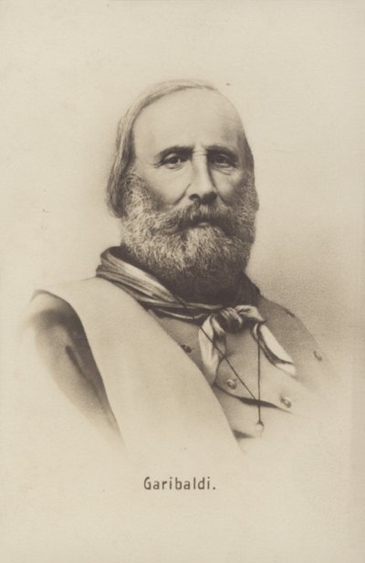 Giuseppe Garibaldi da Italian Photographer