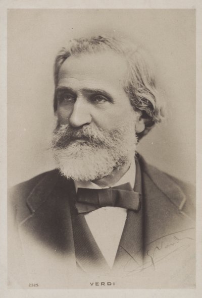 Giuseppe Verdi, compositore italiano da Italian Photographer