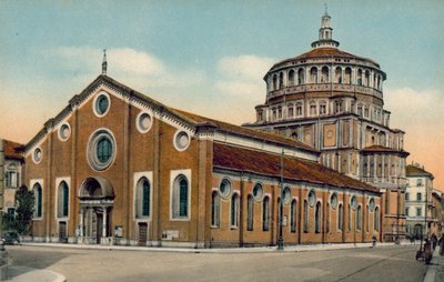 Milano / Milan: Chiesa di S Maria della Grazie (colour photo) da Italian Photographer