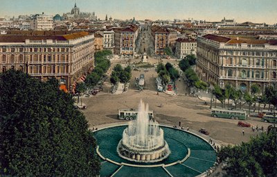 Milano / Milan: Panorama dal Castello (colour photo) da Italian Photographer