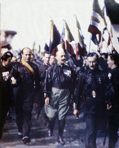 Mussolini e la Marcia su Roma da Italian Photographer