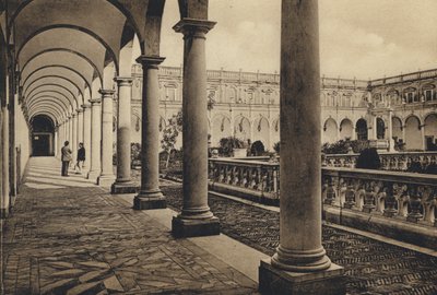 Napoli: Chiostro di San Martino da Italian Photographer