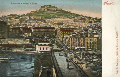 Napoli, Italia, Panorama, Castel Sant