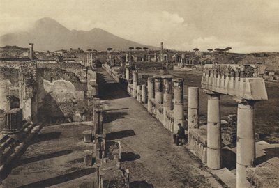 Napoli: Pompei, Foro Civile Col Panorama da Italian Photographer
