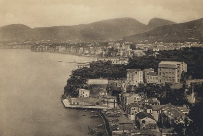 Napoli: Sorrento, Panorama Con La Marina Grande da Italian Photographer