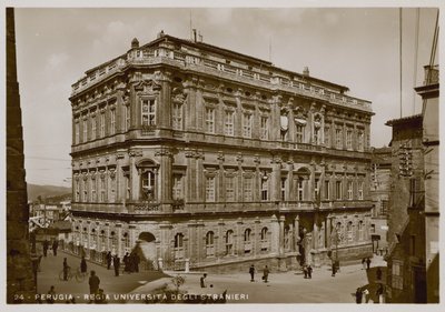 Perugia, Università per Stranieri, c. 1920 da Italian Photographer