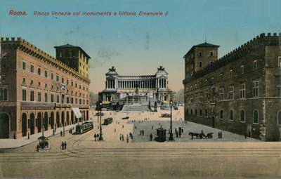 Piazza Venezia e monumento a Re Vittorio Emanuele II, Roma da Italian Photographer