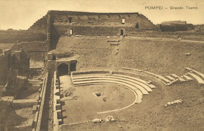 Pompei, Italia, Anfiteatro da Italian Photographer