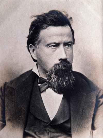 Ritratto del compositore italiano Amilcare Ponchielli (1834-1885) da Italian Photographer